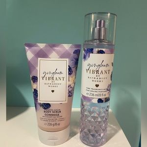 Bath and Body Works Gingham Vibrant